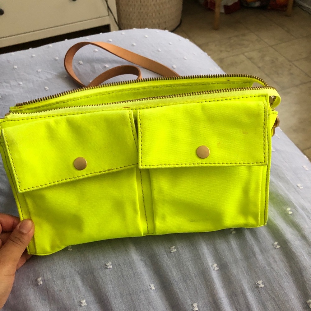 Rebecca Minkoff neon small crossbody